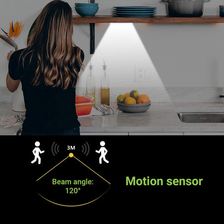 Barra LED Magnetica con Sensore di Movimento