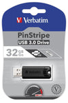 Memoria USB 3.0 PinStripe da 32Gb Colore Nero