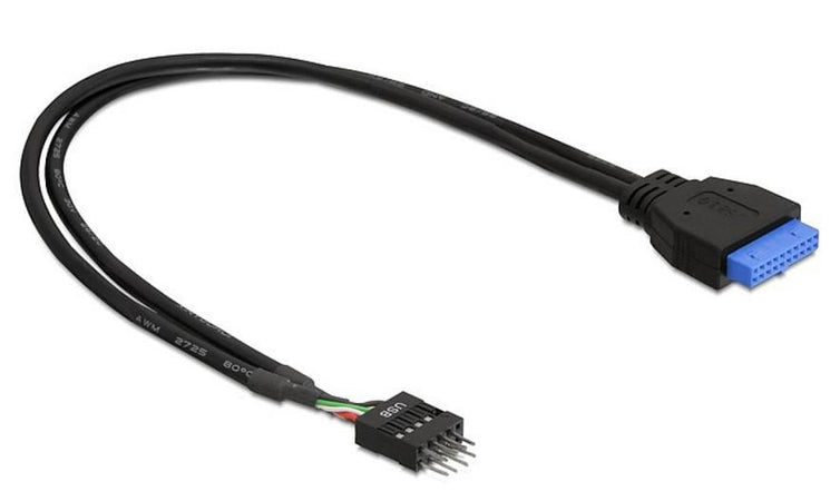 Cavo Interno USB3.0 19 pin Femmina / USB2.0 8 pin Maschio 30cm