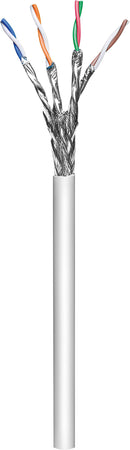 Matassa S/FTP Cavo Cat.7 Rame LSZH 100m Flessibile Bianco