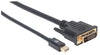 Cavo Mini DisplayPort 1.2a (Thunderbolt) a DVI-D 24+1