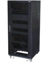 Armadio Rack 19'' 600x600 27U per Audio Video Nero