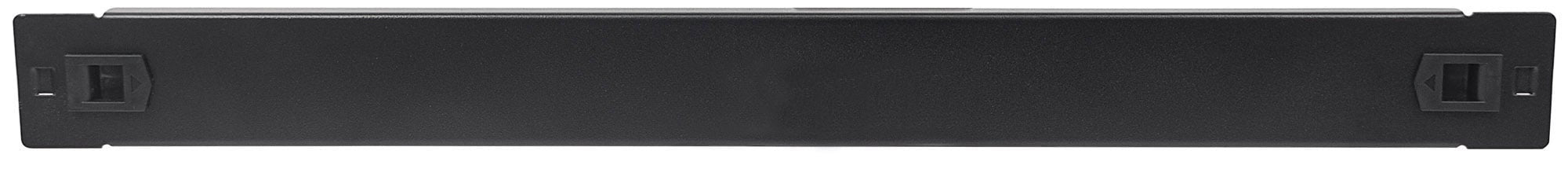 Pannello Cieco Toolless a Clip per Armadi Rack 19'' 1U Nero