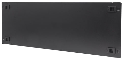 Pannello Cieco Toolless a Clip per Armadi Rack 19'' 4U Nero