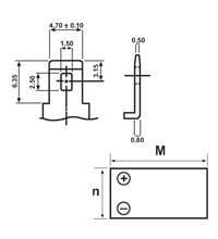 Batteria Piombo-Acido per UPS 12 V 7 Ah, NP7-12