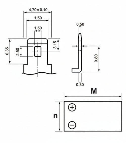 Batteria Piombo-Acido per UPS 12 V 7 Ah, NP7-12