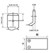 Batteria Piombo-Acido per UPS 12 V 7 Ah, NP7-12L