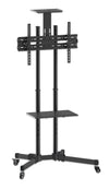 Supporto a Pavimento con una Mensola Trolley TV LCD/LED/Plasma 37-70''