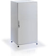 Armadio rack 19'' a pavimento 42U grigio IP55 porta cieca prof. 600 mm