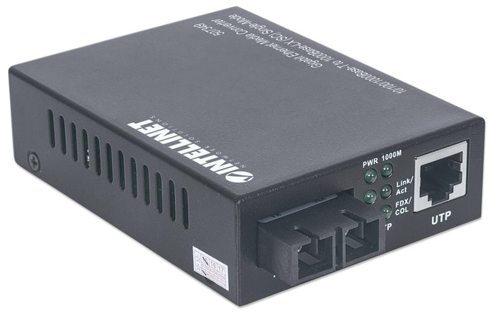Media Converter Gigabit Ethernet Monomodale