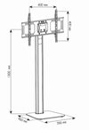 Supporto a Pavimento per TV LCD/LED/Plasma 32-70''