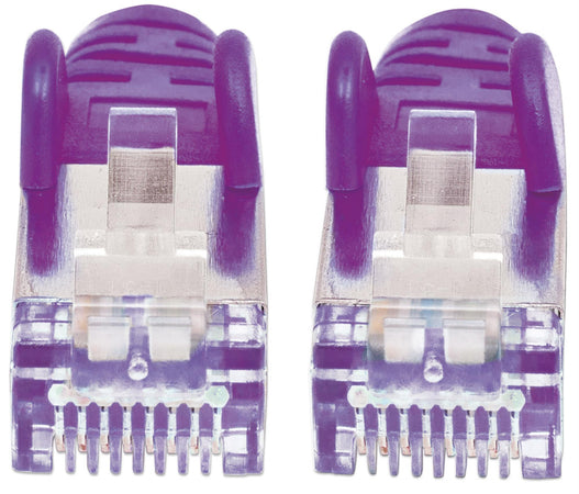 Cavo di rete Patch in rame Cat. 6 Viola SFTP LSZH 3 metri