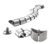 Guaina Raccoglicavi diametro 75mm Lunghezza 720mm Silver