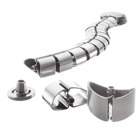 Guaina Raccoglicavi diametro 75mm Lunghezza 720mm Silver