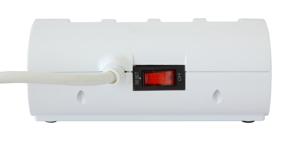 Multipresa da Tavolo 4 prese Italiane Bipasso 2 Schuko e 2 USB Bianca