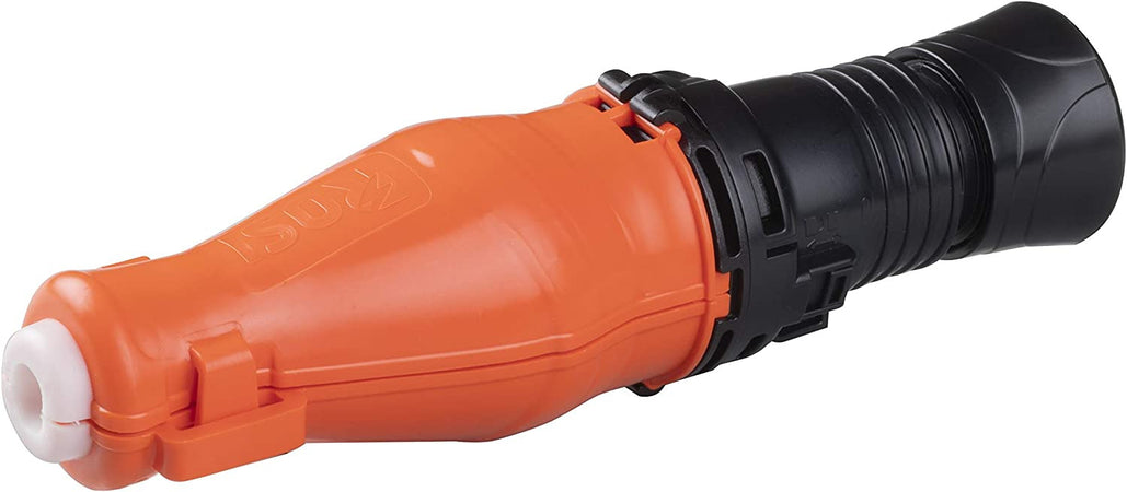 Presa Schuko Powershell Volante 2P+T Impermeabile con Protezione IP67