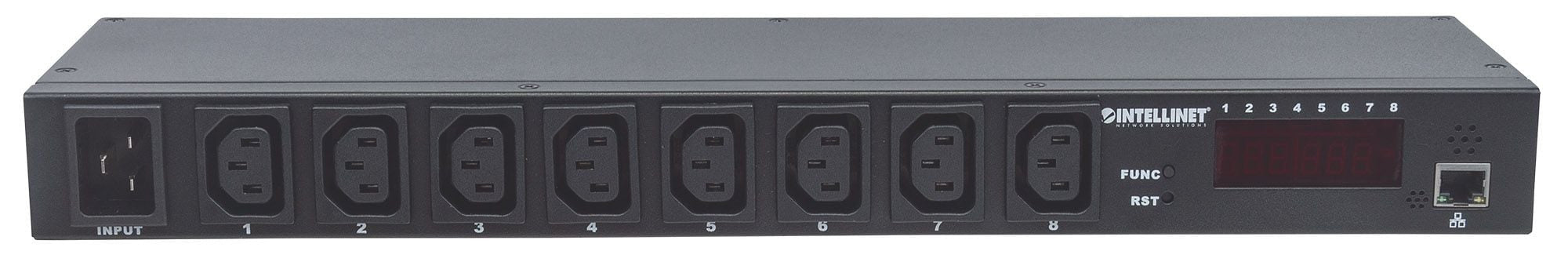 Multipresa intelligente per rack 19'' 8 porte