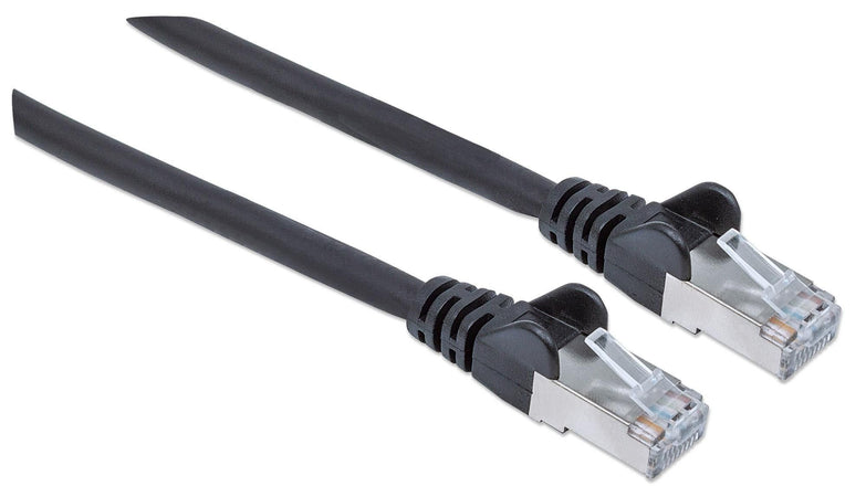 Cavo di rete Patch in rame Cat. 6A Nero SFTP 1 m