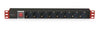 Multipresa 8 Posti da Rack 19'' con Interruttore Spina Schuko Angolata 1U