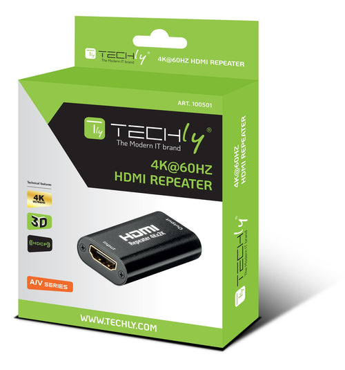Ripetitore di Segnale HDMI 2.0 4K YUV 4:4:4 40m