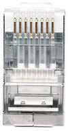 Confezione da 100 Plug Modulari RJ45 Cat.5e STP