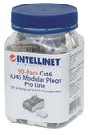 Set da 90 Plug Modulari Pro Line RJ45 Cat.6 UTP
