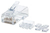 Confezione da 80 Plug Modulari Pro Line RJ45 Cat.6A UTP