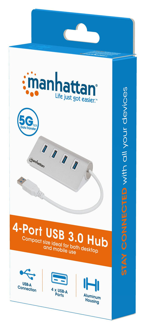 Hub USB3.0 4 porte Silver
