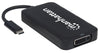 Adattatore Convertitore USB-C&trade 4 in 1 a DP/HDMI/DVI/VGA Nero