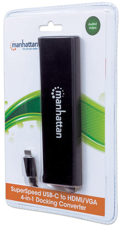 Convertitore USB-C&trade a HDMI / VGA Docking Station 4-in-1