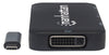 Adattatore Convertitore USB-C&trade 4 in 1 a DP/HDMI/DVI/VGA Nero