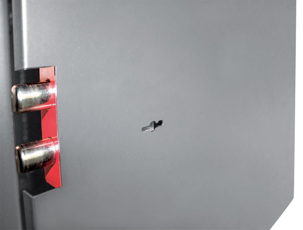 Armadio Rack 19'' a muro 9unit&agrave con serratura di sicurezza