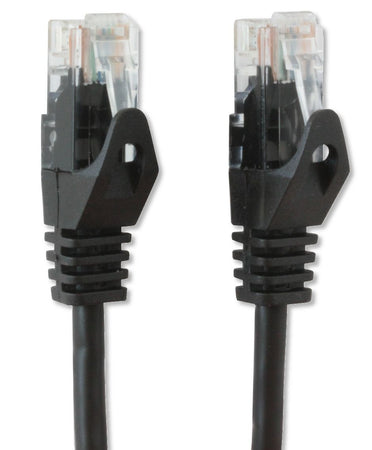 Cavo di Rete Patch in Rame Cat.6 Nero UTP 1,5m