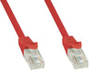 Cavo di Rete Patch in Rame Cat.6 Rosso UTP 1m