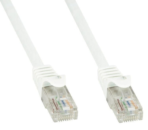 Cavo di Rete Patch in Rame Cat.6 Bianco UTP 0,5m