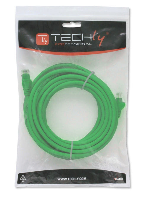 Cavo di Rete Patch in Rame Cat.6 Verde UTP 5m
