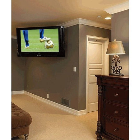 Supporto a muro per TV LED LCD 23 - 42'' inclinabile 2 snodi nero