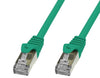 Cavo di rete Patch in rame Cat.6 Verde SFTP LSZH 0,5m
