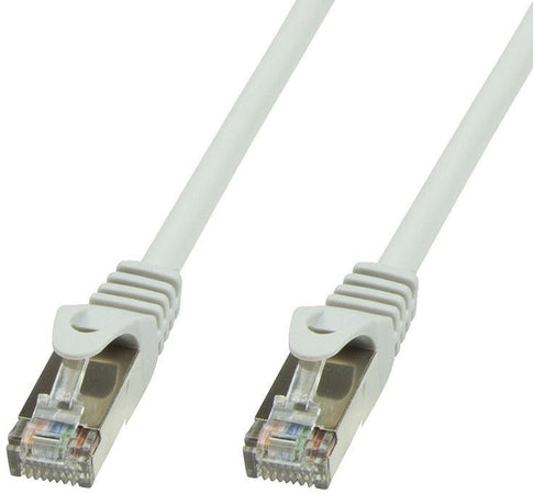 Cavo di rete Patch in rame Cat.6 Grigio SFTP LSZH 1m