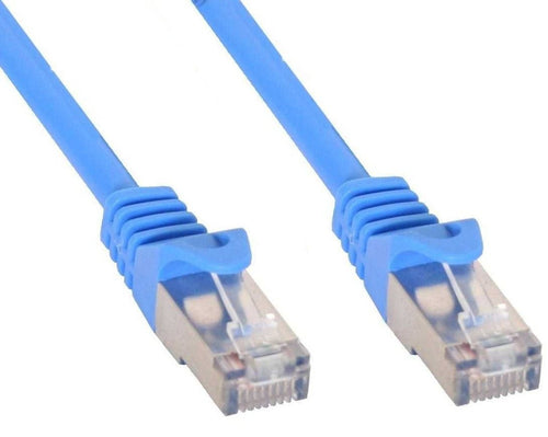 Cavo di rete Patch in rame Cat.6 Blu SFTP LSZH 1m