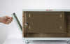 Armadio Rack 19'' a Muro 6U prof. 450 Nero Assemblato