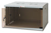 Armadio Rack 19'' a Muro 9U prof. 600 Grigio Assemblato