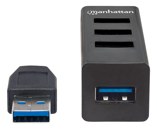 Hub USB 3.0/2.0 Combo 4 porte Nero