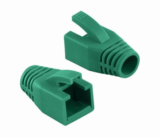 Copriconnettore per Plug RJ45 Cat.6 8mm Verde