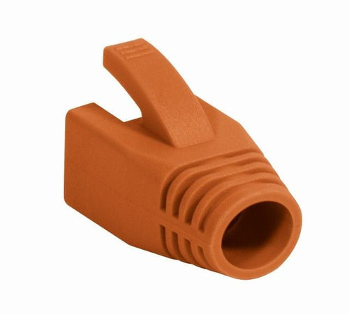 Copriconnettore per Plug RJ45 Cat.6 8mm Arancione