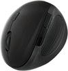 Mouse Ottico Ergonomico Wireless 1600dpi Nero
