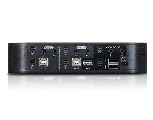 Switch KVMP per doppio schermo Mini DisplayPort (ThunderBolt) 2 USB, CS1942-AT-G