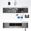 Switch KVMP per doppio schermo Mini DisplayPort (ThunderBolt) 2 USB, CS1942-AT-G