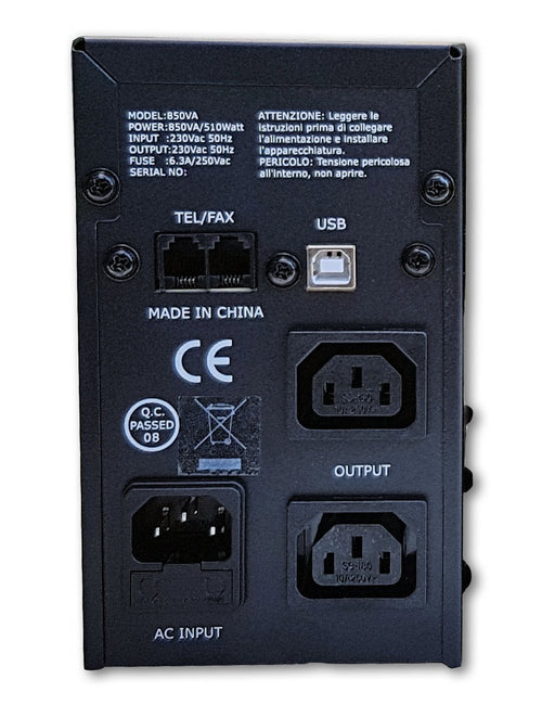 Gruppo di continuità 850VA 510W Line Interactive