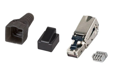 Plug Modulare RJ45 Cat.6A Schermato Toolless